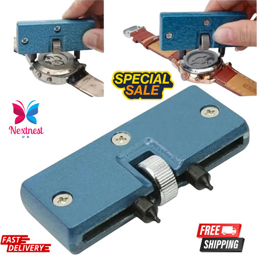 Watch back case opener - case, screw