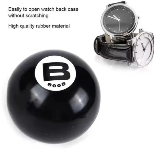 Rubber screwing ball watch - screwing,