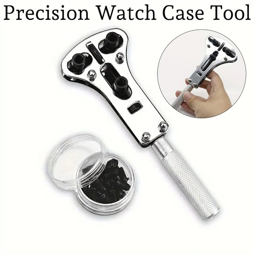 Watch back case opener screw - back,