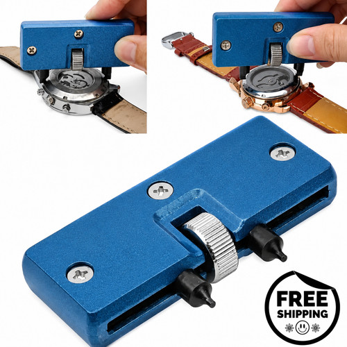 Watch back case opener screw - watch,