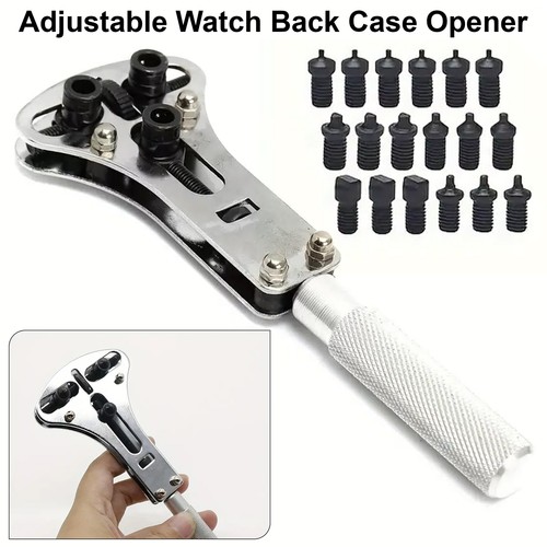 Watch back case opener - case, screw