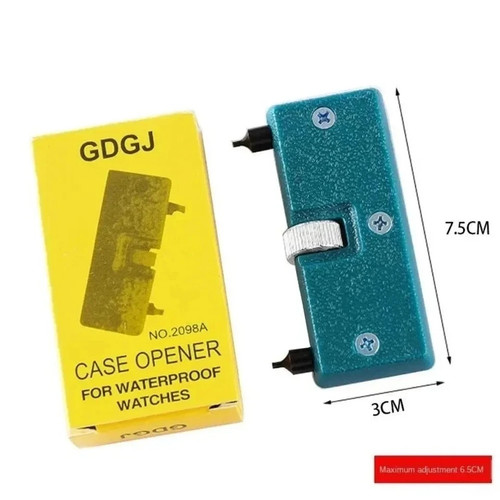 Watch back case opener screw - case,